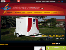 Tablet Screenshot of mastertrailer.com